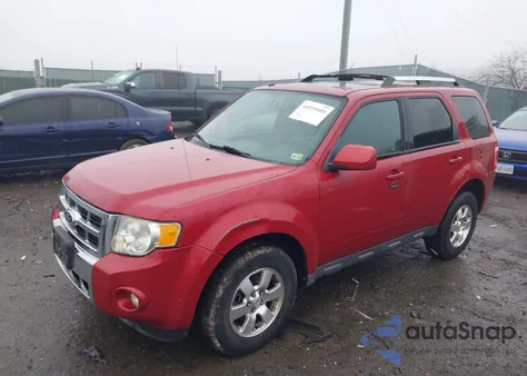 2010 Ford Escape Limited из США, поврежденный, VIN 1FMCU0EG1AKB35187